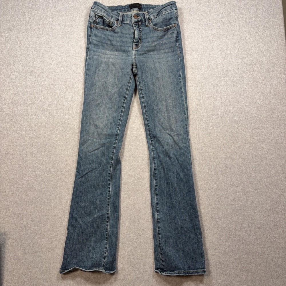 Buckle Black Fit No 53 Jeans Womens 28x34 Blue Bootcut Stretch Denim Med Wash